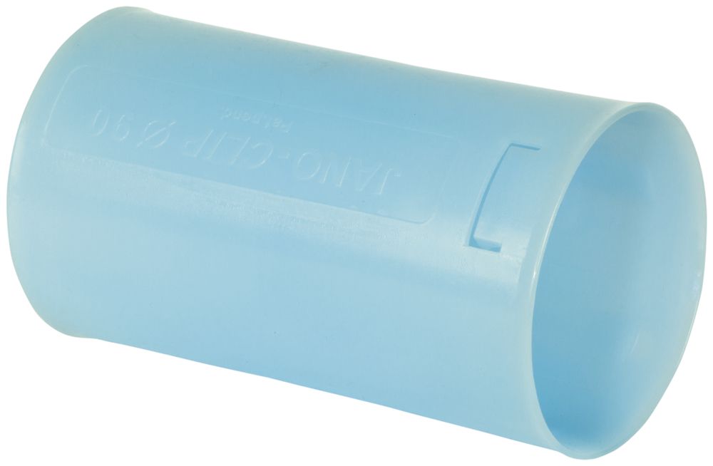 Manchon de jonction MT Crallo M90 bleu transparent