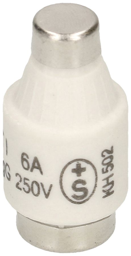 D-Sicherung MH DT-I 6A grün 250V träge 10kA gG Ø35×16mm 5 Stück