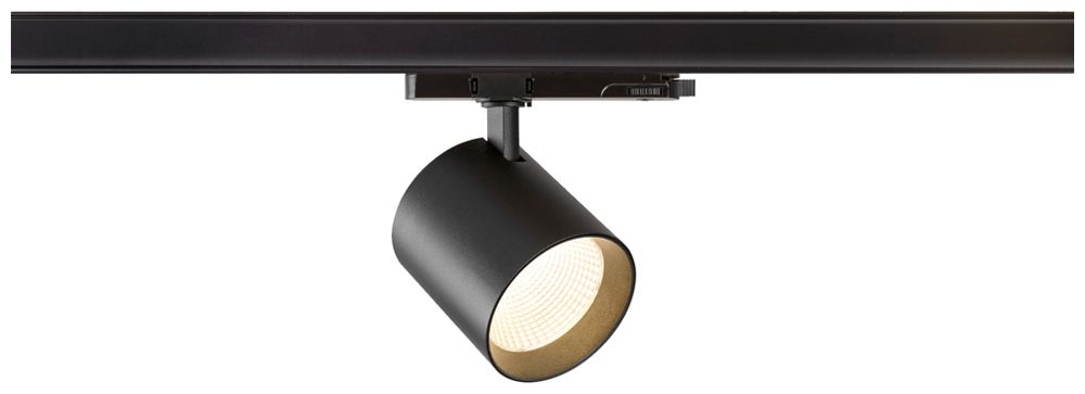Spot LED SLV TS C 29W 4050lm 930 36° AD3PH Ø100×105mm noir