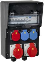 Stromverteiler DEM DB32346 40A 2×LS 1×FI 1×T23 2×T25 2×16A