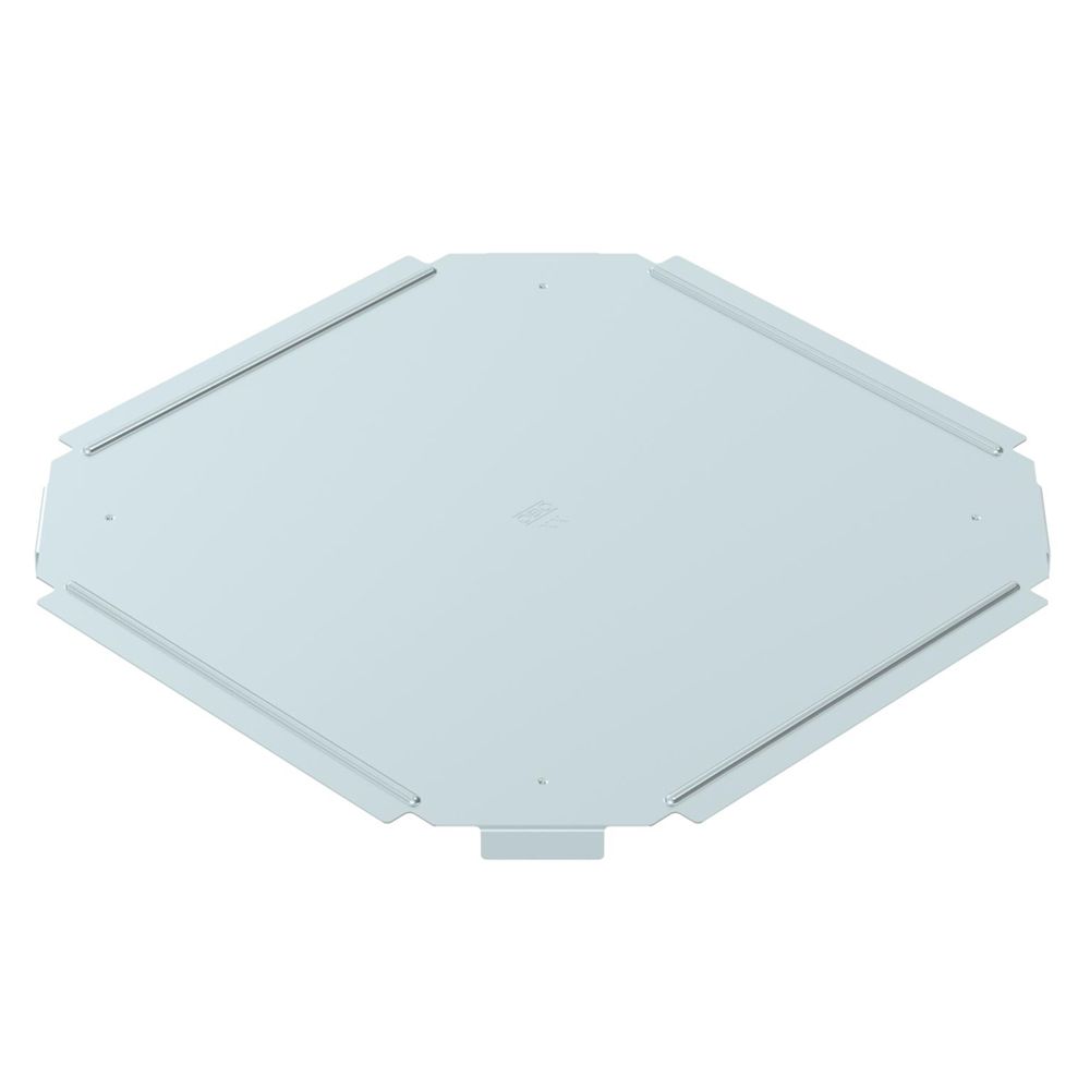 Coperchio BET RKD p.pezzo a croce 200mm acciaio zincato a nastro zinco-alluminio