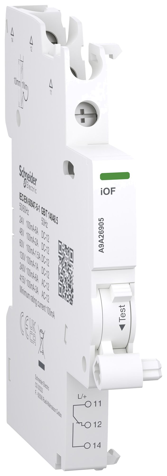 REG-Hilfsschalter SE Acti9 iOF iC40/iC60 1W 6A 415VAC/130VDC