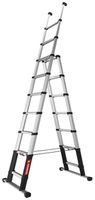 Teleskopleiter TELESTEPS Combi Alu 9 Sprossen 0.79…3m max.150kg