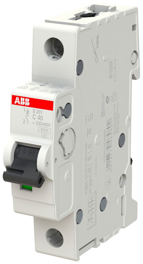 Leitungsschutzschalter ABB S201 C 1×40A