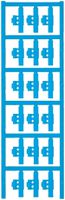 Marqueur de conducteur Weidmüller MultiCard SFC p.Ø3…5mm 30×5.8mm PA66 bleu