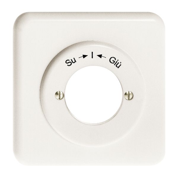 Kit frontal ENC Su-I-Giu blanc pour cont.rot.imp.à clé FH