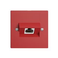 Presa INC 1×RJ45/s 4P ITplus EDIZIOdue berry