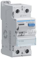 Fehlerstrom-Schutzschalter Hager RCCB (RCD) 2P 230V 0.3A Typ A 25A 10kA 2TE