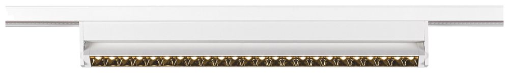 Spot LED SLV IN-LINE 22 48V TRACK MOVE 14W 1230lm 930 35° DALI 455×22mm blanc