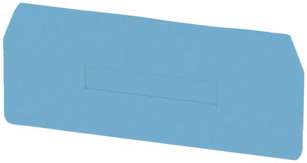Abschluss-/Zwischenplatte Weidmüller ZAP/TW6/3AN 90×45mm blau