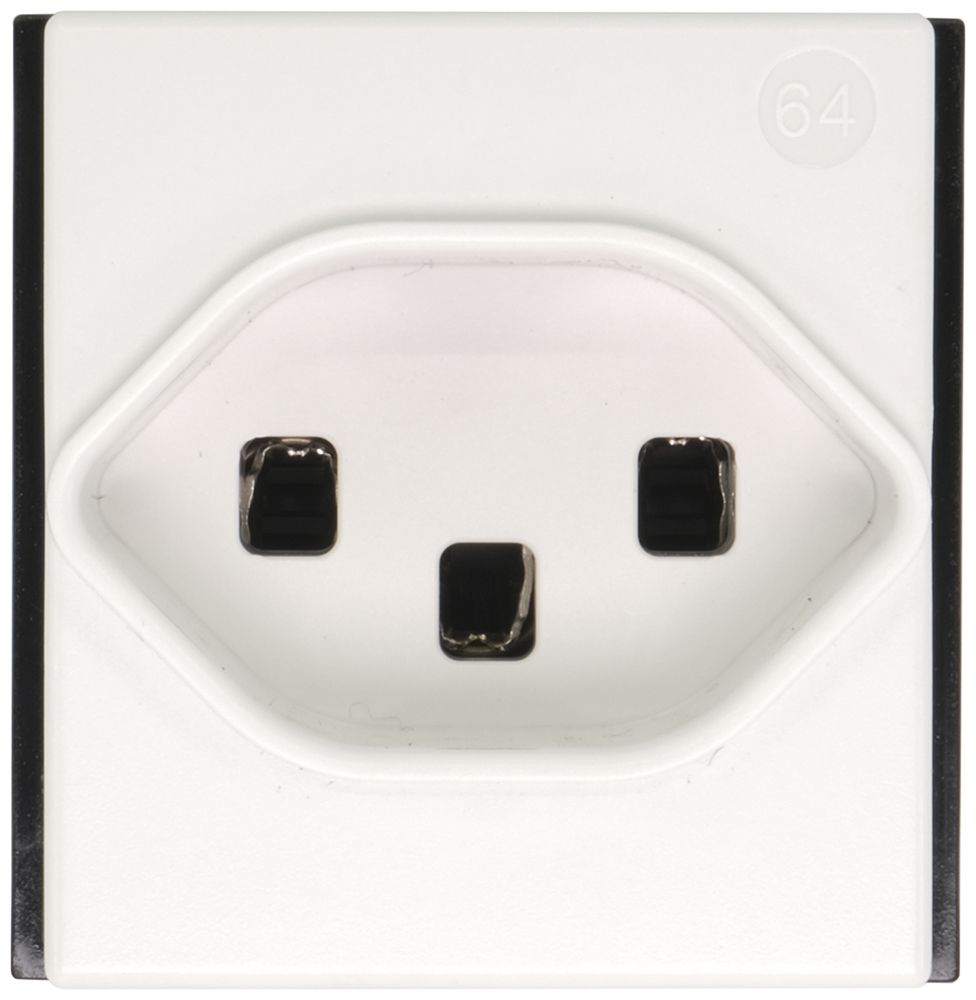 Steckdose Living Now Typ 23 2 Module weiss