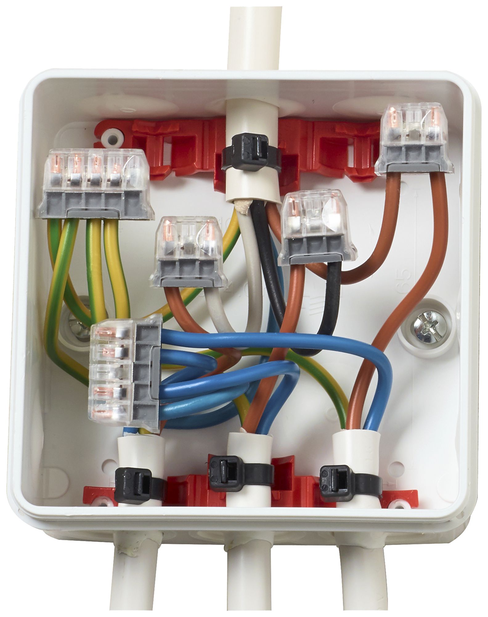 AP-Abzweigdose ELTAG ABB AP9 80×80×35mm IP65 weiss