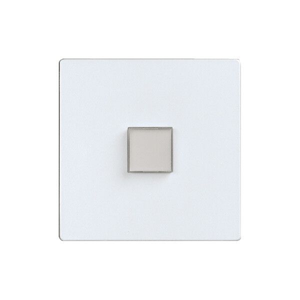 Abdeckset EDIZIOdue elegance für 1×Taster pearl