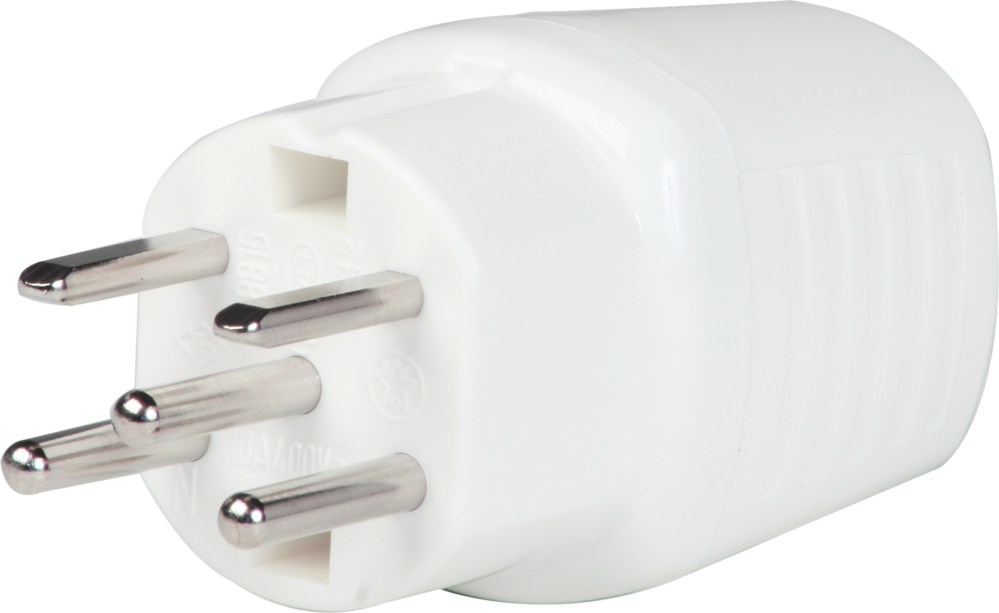 Stecker th T15 weiss horizontal
