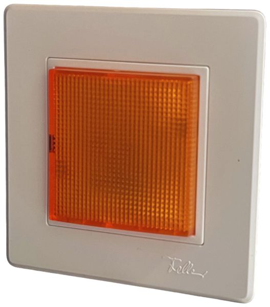 Lampe flash ENC Hugentobler 016LU 24V AC/DC IP21 Xe 5J jaune