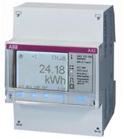 Contatore energia AMD ABB iBus A42 552-120, 1×6A Platin 2DI/2DO RS-486