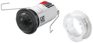 EB-Präsenzmelder KNX ESYLUX PD-C 360i/8 mini KNX, opal matt, schwarz