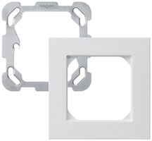 Intestazione INC Hager kallysto.pro 1×1 94×94mm bianco