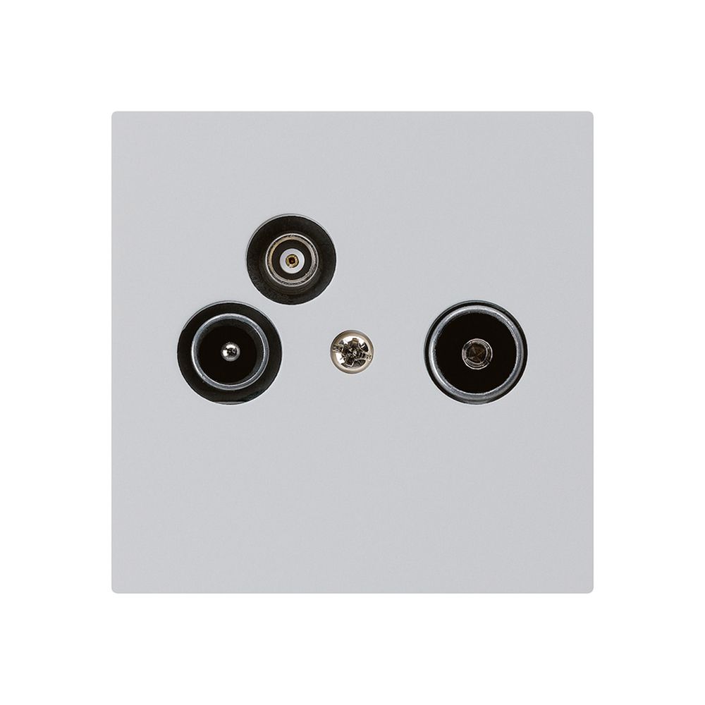 UP-Antennendose R/TV-Daten kallysto A 19dB hellgrau