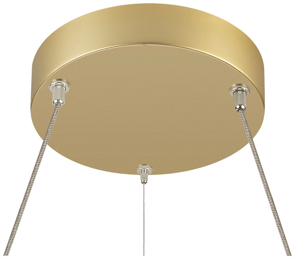 LED-Pendelleuchte SLV ONE FLAT 23W 1700lm 927/930 DIM Ø600 Messing