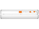 Luminaire panneau LED LEDVANCE PL INV 38W 4900lm 3000K DALI 1195×295 blanc