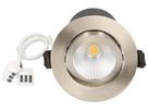 EB-LED-Spot maxLUCE DISC 230 7W 650lm 3000K IP44 MB DIM Ø68…72mm Nickel 36°