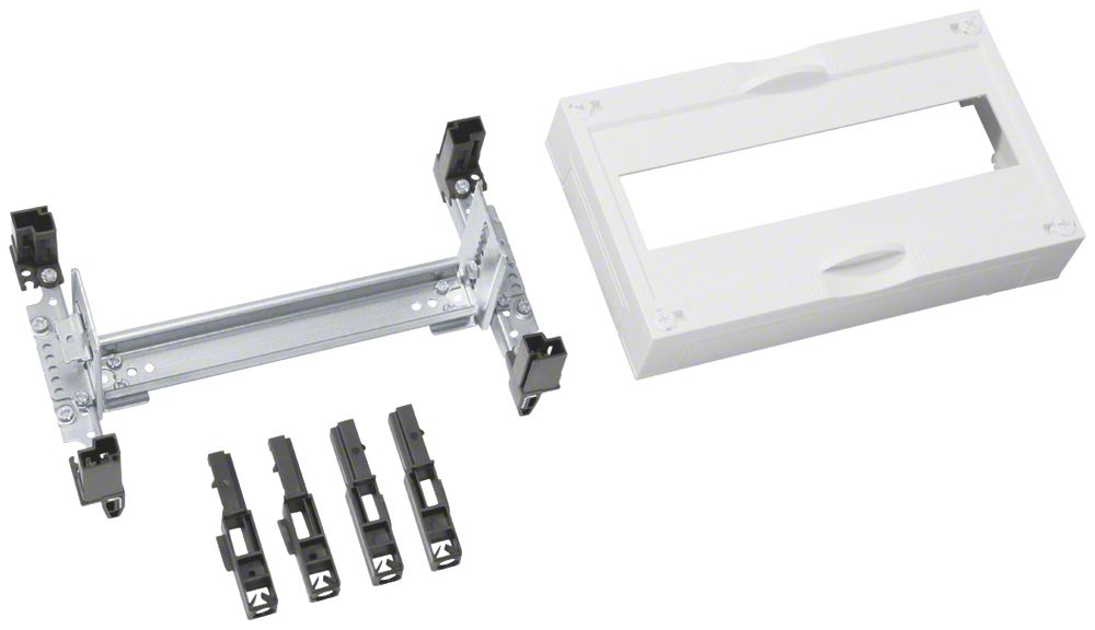 Kit Hager univers N 150×250mm pour AMD horizontal rail DIN réglable
