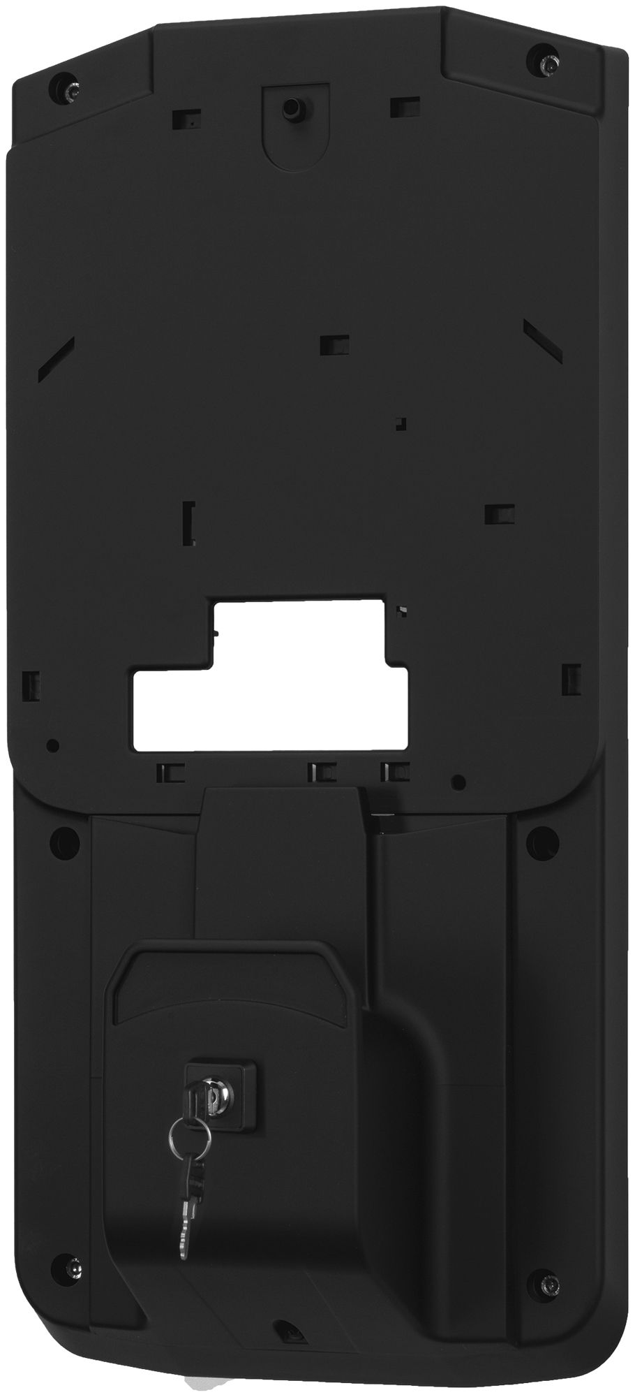 Plaque de montage ABL 1W0001 a.porte-câble et interrupteur à clé p.eMH1