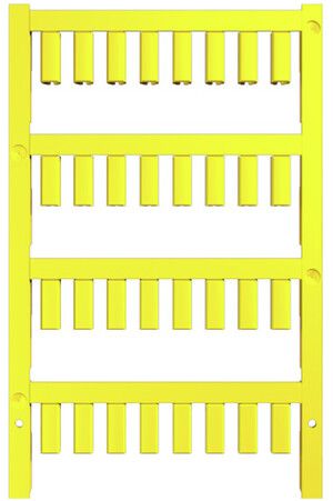Marqueur de conducteur Weidmüller MultiCard VT SF p.Ø3…3.7mm 12×4.6mm PA66 jaune