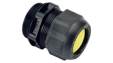 Schwarz mit Gegenmutter