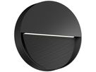 LED-Wandleuchte DOTLUX GUIDEround 8W 240lm 3000K schwarz