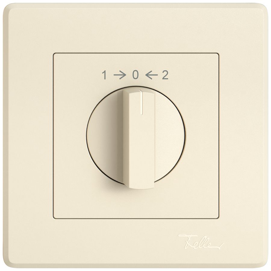 UP-Montageset EDIZIO.liv SNAPFIX® f.Schwenktaster m.Griff 1 → 0 ← 2 cr