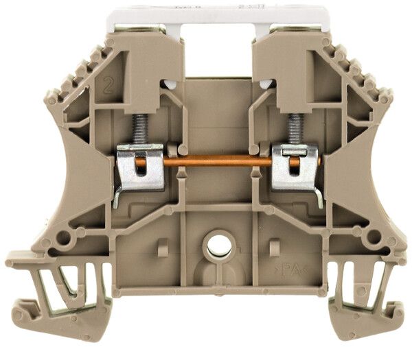 Morsetto per termocoppia WM WDU /TC tipo E connessione a vite 2.5mm² beige