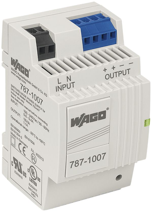 REG-Stromversorgung WAGO EPSITRON COMPACT einphasig, 1.1A 18VDC