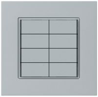 UP-Taster KNX KPR 8×Tasten 8×Betätigungspunkte LED grau