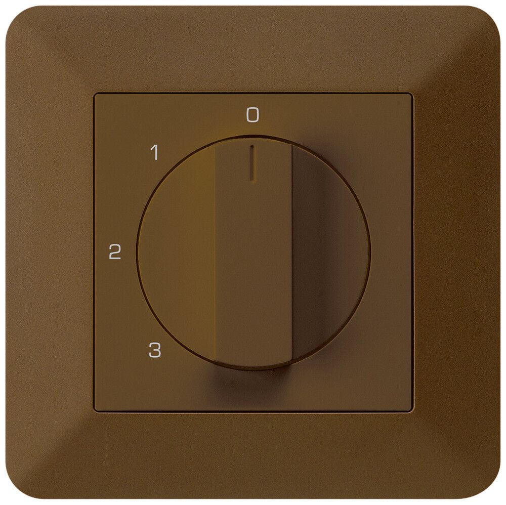 UP-Drehschalter kallysto.trend 5/1L braun