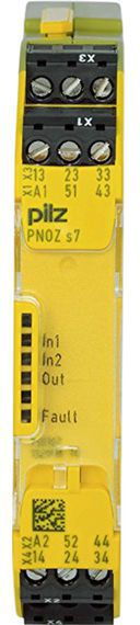 PNOZ s7 24VDC 4 n/o 1 n/c