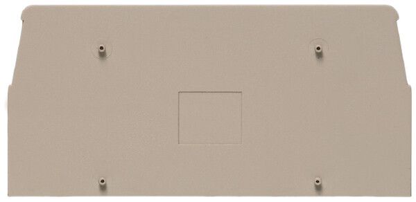 Abschlussplatte Weidmüller WAP WTL6/4FF 1.5mm beige