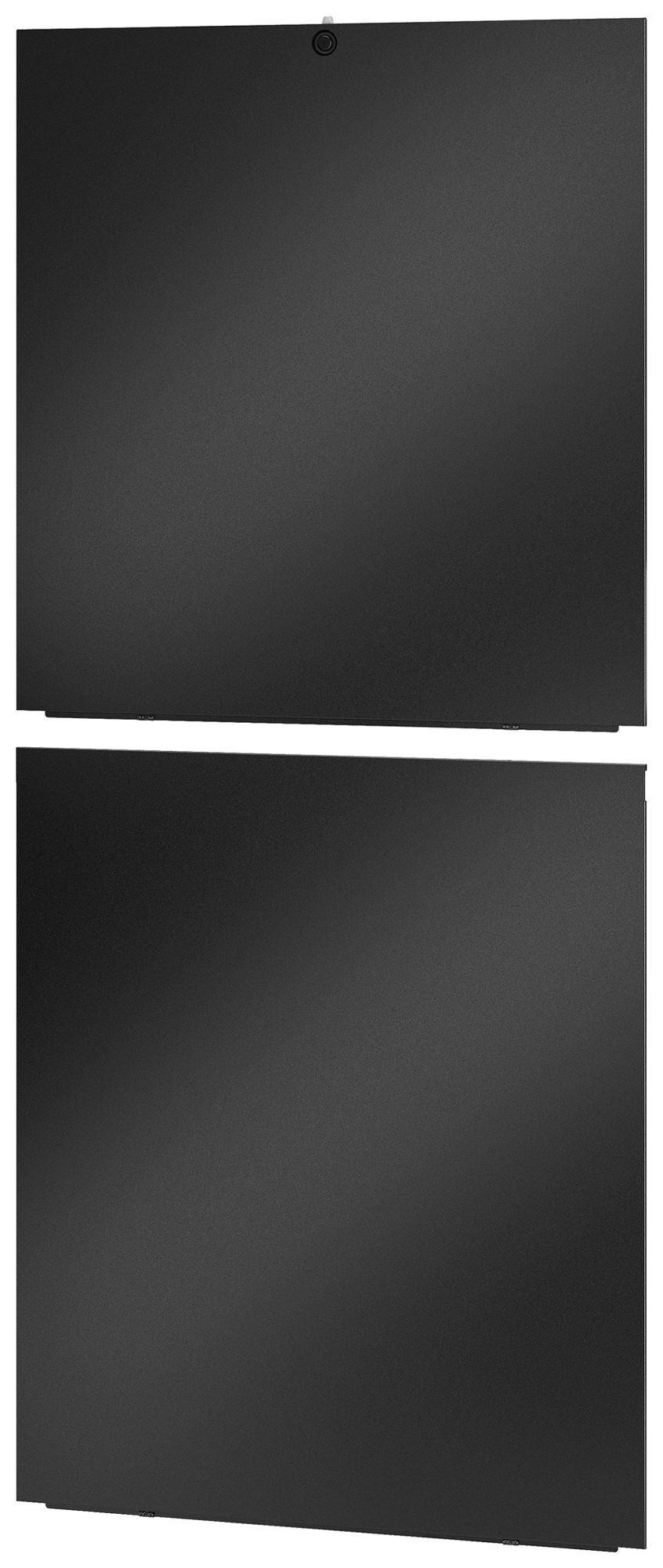 Seitenwand Easy Rack 48HE Tiefe 1000mm geteilt schwarz 2 Stück