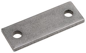 Klemmplatte Flury PA 26 Inox A2, 55×20×5mm