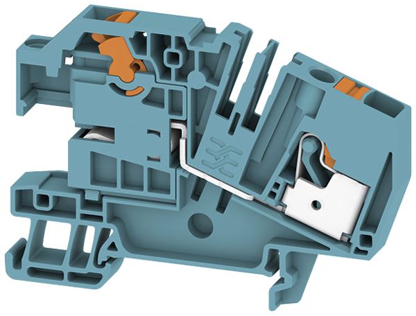 Morsetto per barra collettrice WM AITB 6 BB NDT PUSH IN 6mm² bl