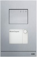 Audio-Türstation ABB-Welcome A21051P1-A-04 1×Taste alu 205×135×18mm