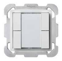 UP-Multifunktionstaster KNX kallysto B 4-fach weiss