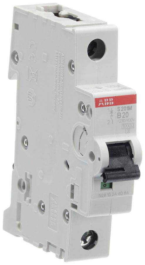 Disjoncteur ABB S201M-B20 20A B 10kA