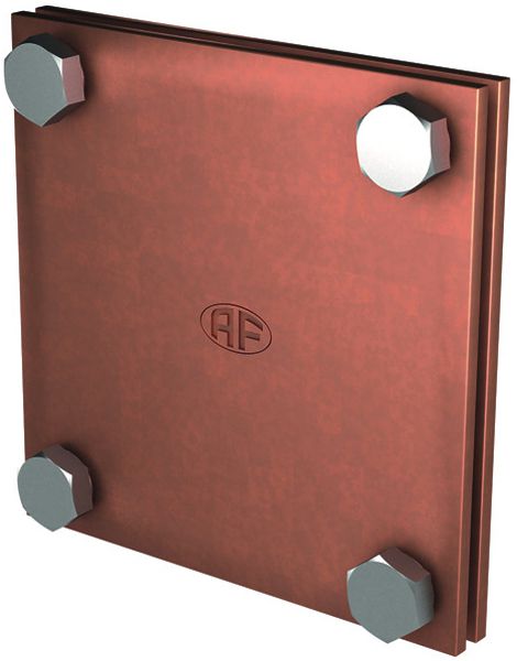 Morsetto a croce e parallelo RE 46, Cu nudo, per nastro 40×5mm