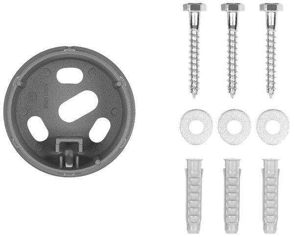 Placca di base ESYLUX ALVA BL 700/100 BASE PLATE antracite