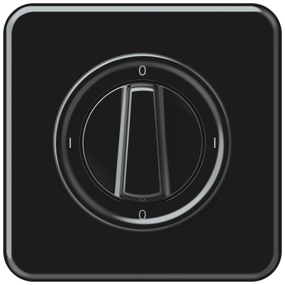 Interruttore rotativo INC origin interruttore 0/3L 16A 250V 0-I-0-I 92×92mm nero