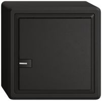 AP-KNX-Taster RGB EDIZIO.liv SNAPFIX® Temperaturfüh.RGB-LED 1×T 1-Tbed.sz