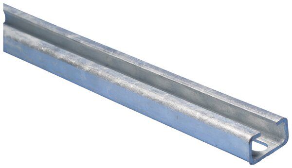 C-Schiene Caddy Typ E5, L=0.4m 20×36mm, feuerverzinkt