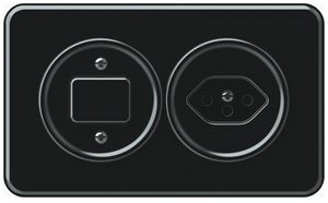 UP-Kombination origin Sch 3/1L + 1×T13 148×88mm schwarz